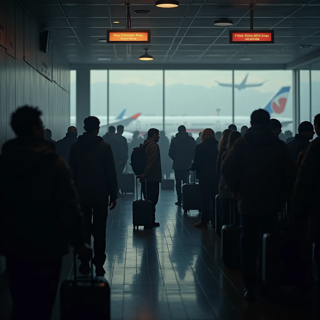 US passengers enraged by hours-long lines and missed flights: ‘Absolutely insane’ - The Guardian
