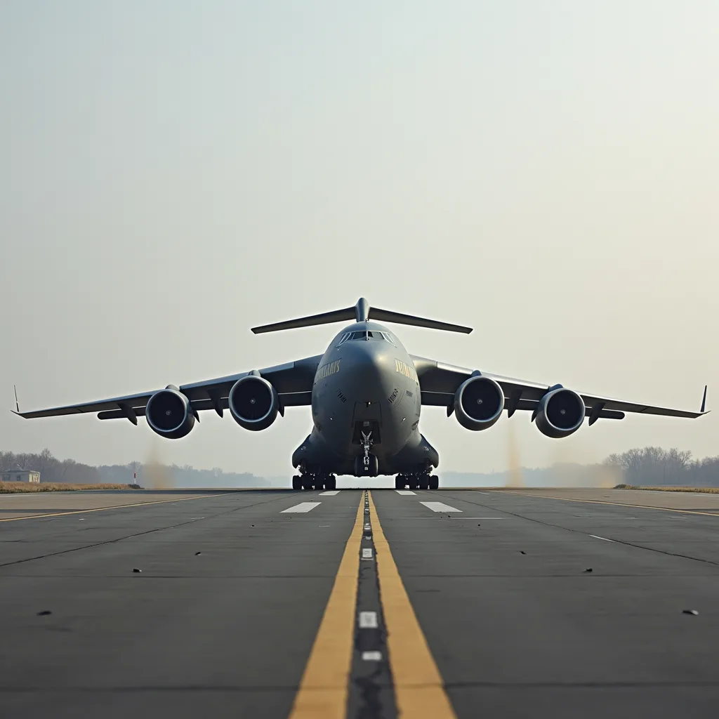'Rare Sight': USAF C-17 Jets Land In Beijing Ahead Of Trump-Xi Summit