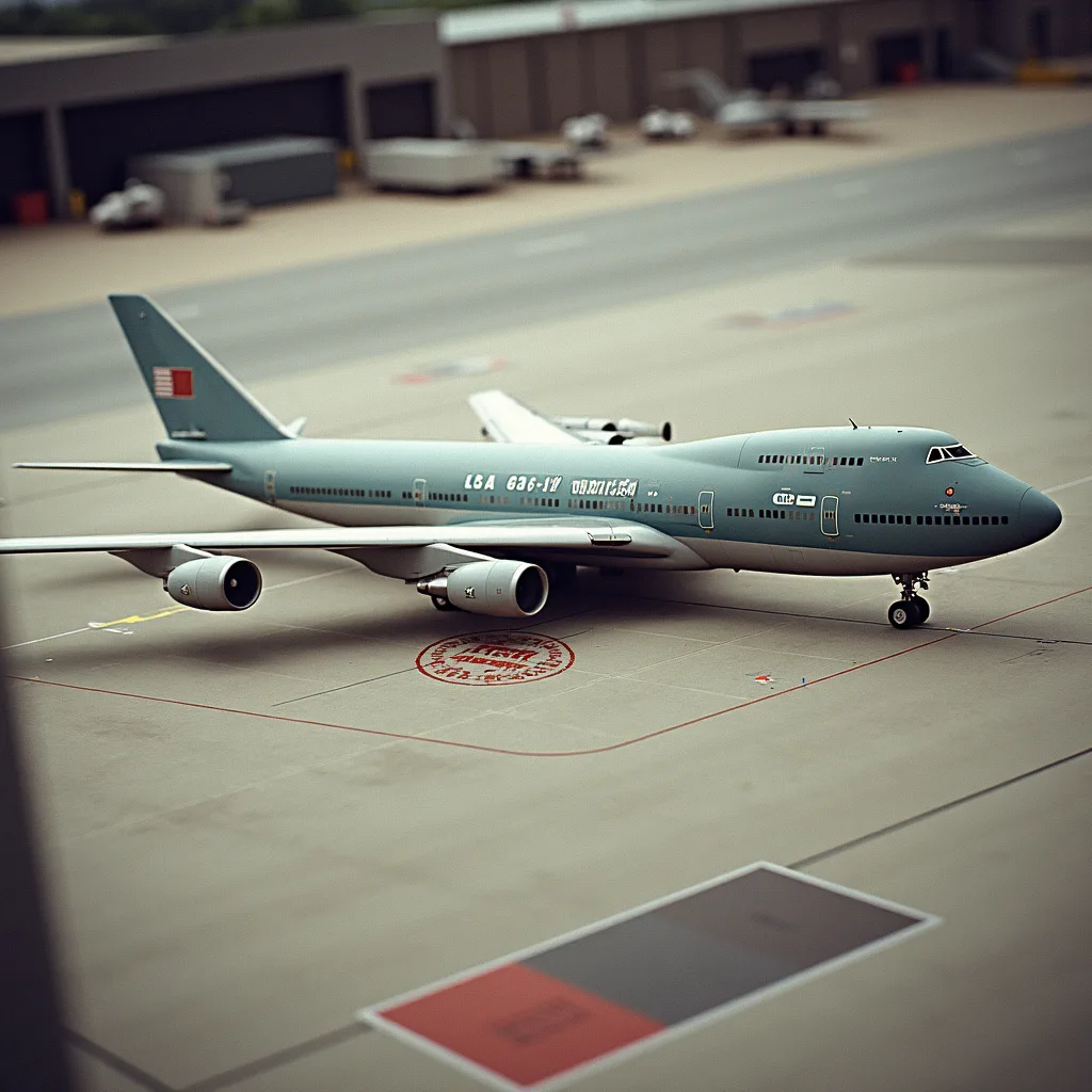 USAF Says Former Qatari 747 Boeing Ready For USA Paint Scheme