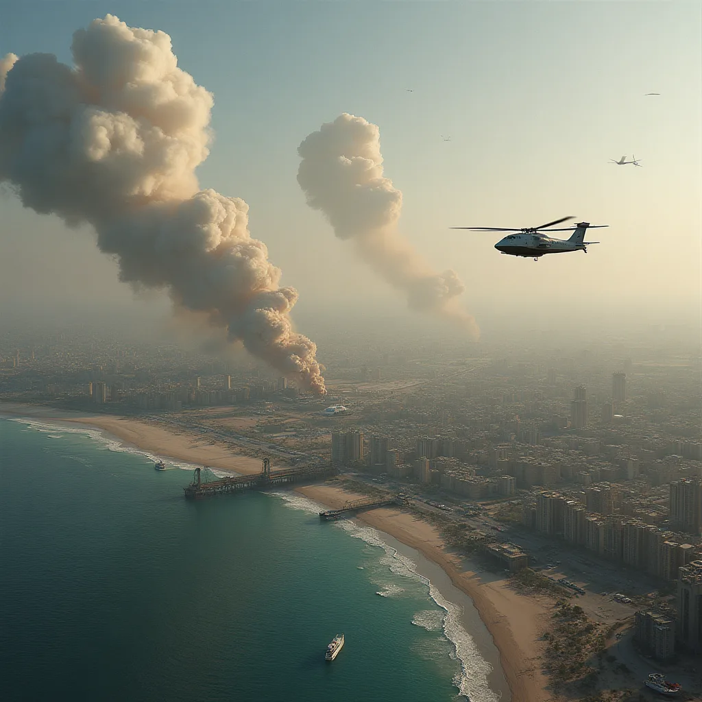 Iranian Media Reports Pier Struck Near Bandar Abbas After Mystery Explosions, Drone Activity