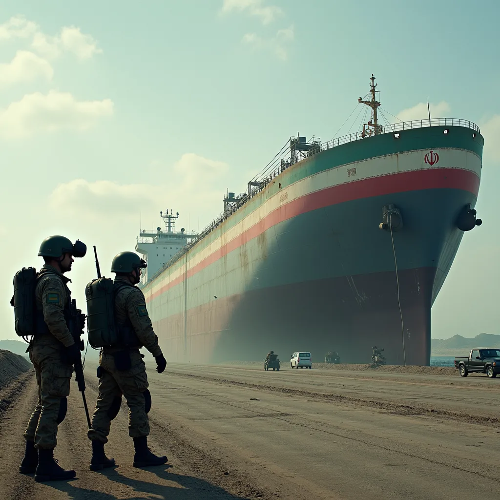 Iranian Army Commandos Seize Oil Tanker Over Export Disruption Claims