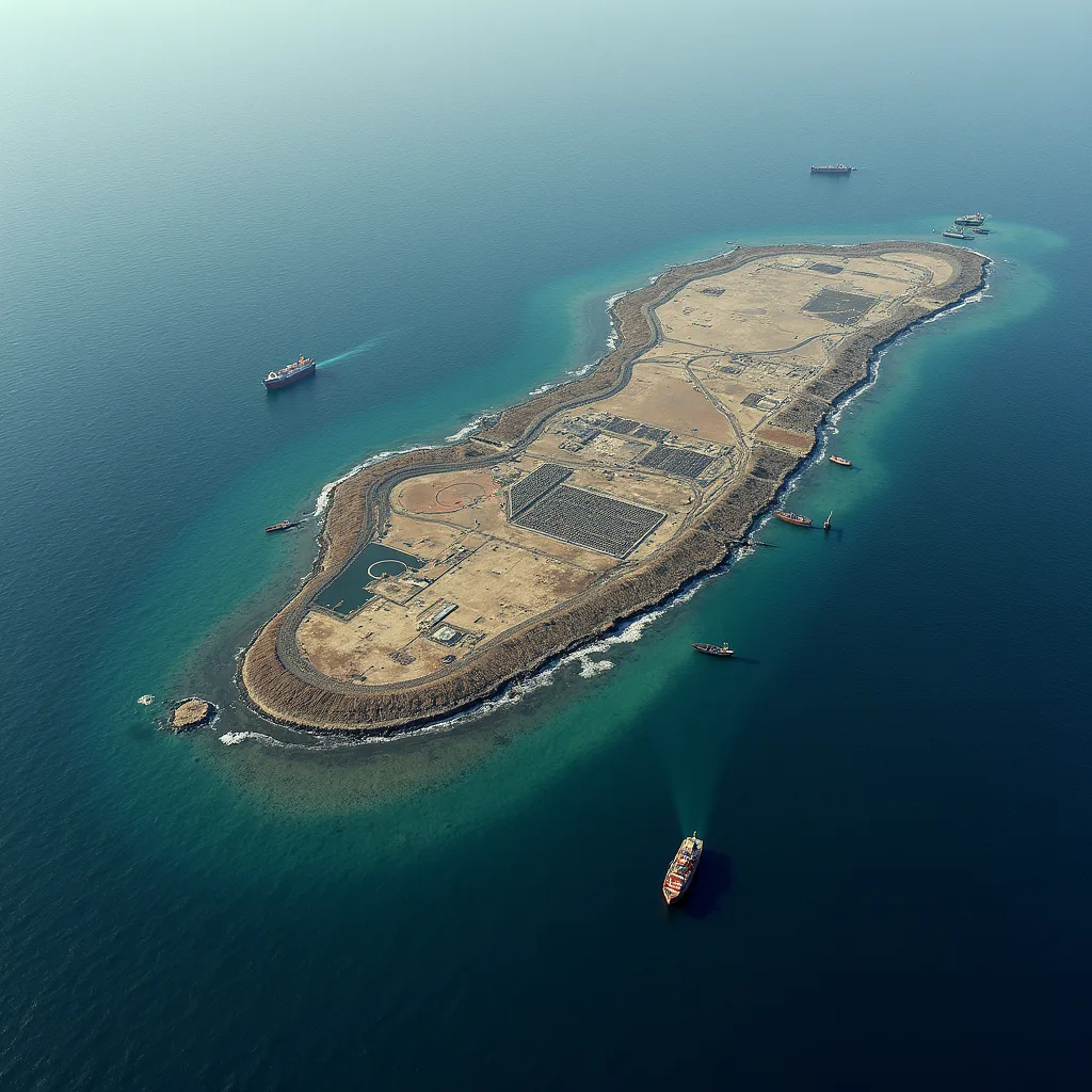 Massive Oil Slick Spotted Off Iran's Kharg Island, Cause Unknown