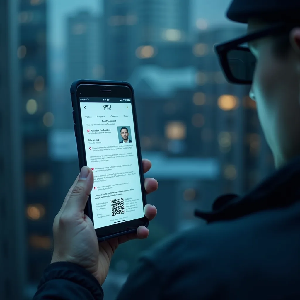 Privacy screen for iPhone