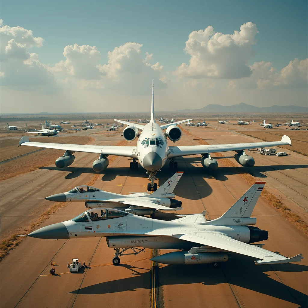 Welcome To The World's Largest Aircraft 'Boneyard': Where B-52s & F-16s Are Laid To Rest