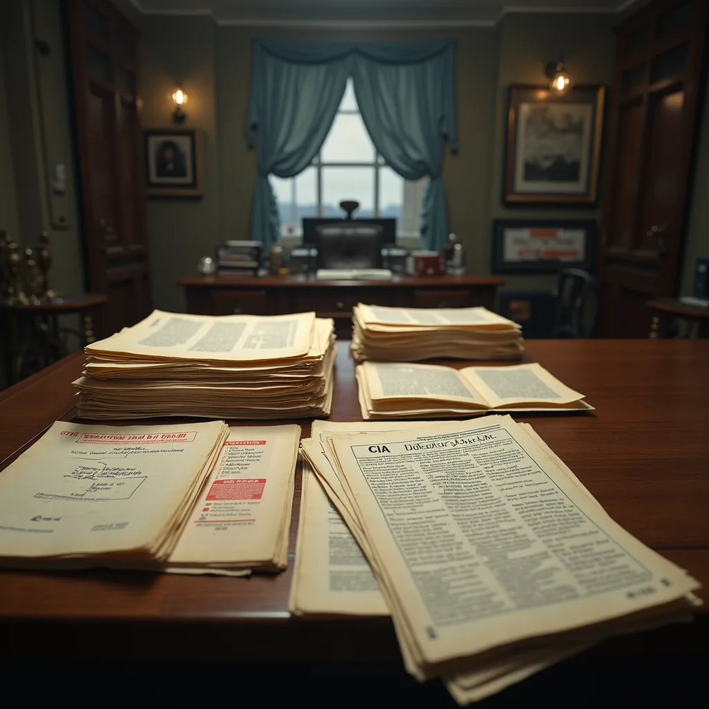 BREAKING: CIA Raids office of National Intelligence Director, confiscates files on JFK, MKUltra, and other soon-to-be declassified subjects.