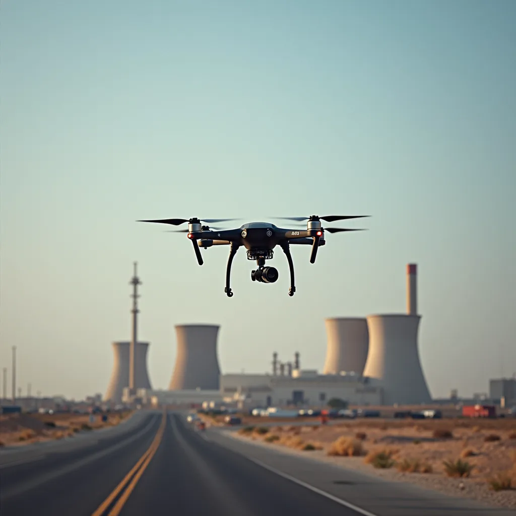Attack Drone Hits Near UAE Nuclear Power Plant