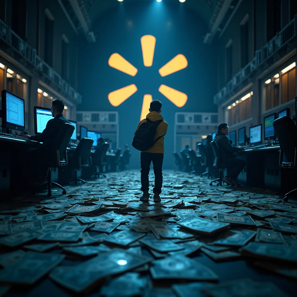 Walmart Tumbles On Disappointing Guidance, Warns Low-Income Consumers Drowning