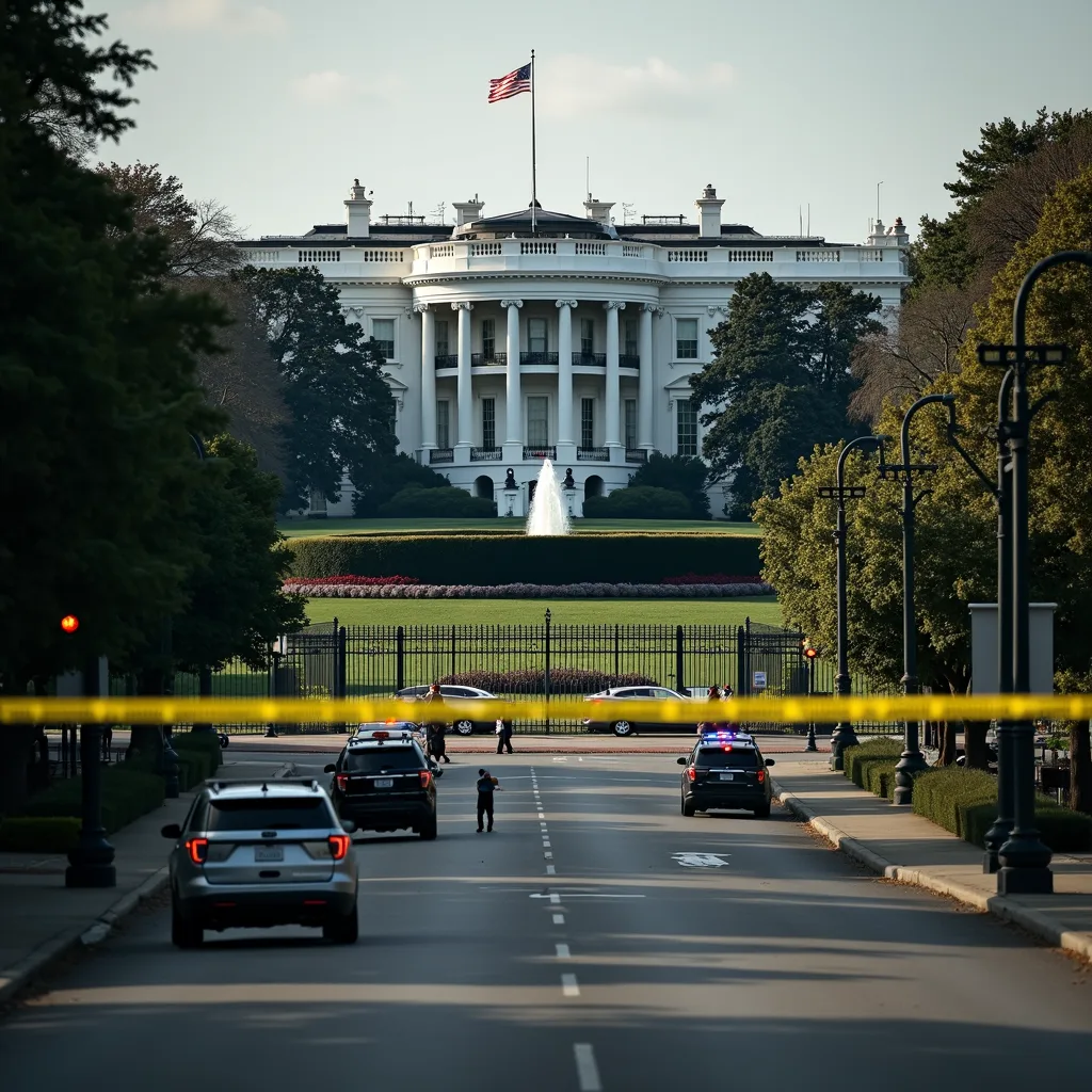 Gunman Dead, Bystander Wounded After Large Shootout With Secret Service Near White House, Trump Safe