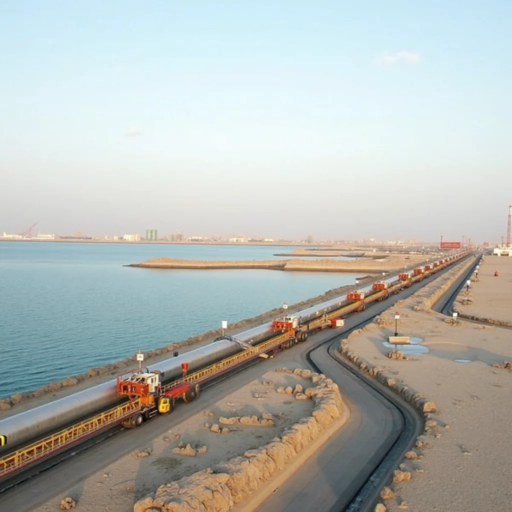 UAE State Oil Company Head Says Hormuz Bypass Pipeline Nearly 50 Percent Complete