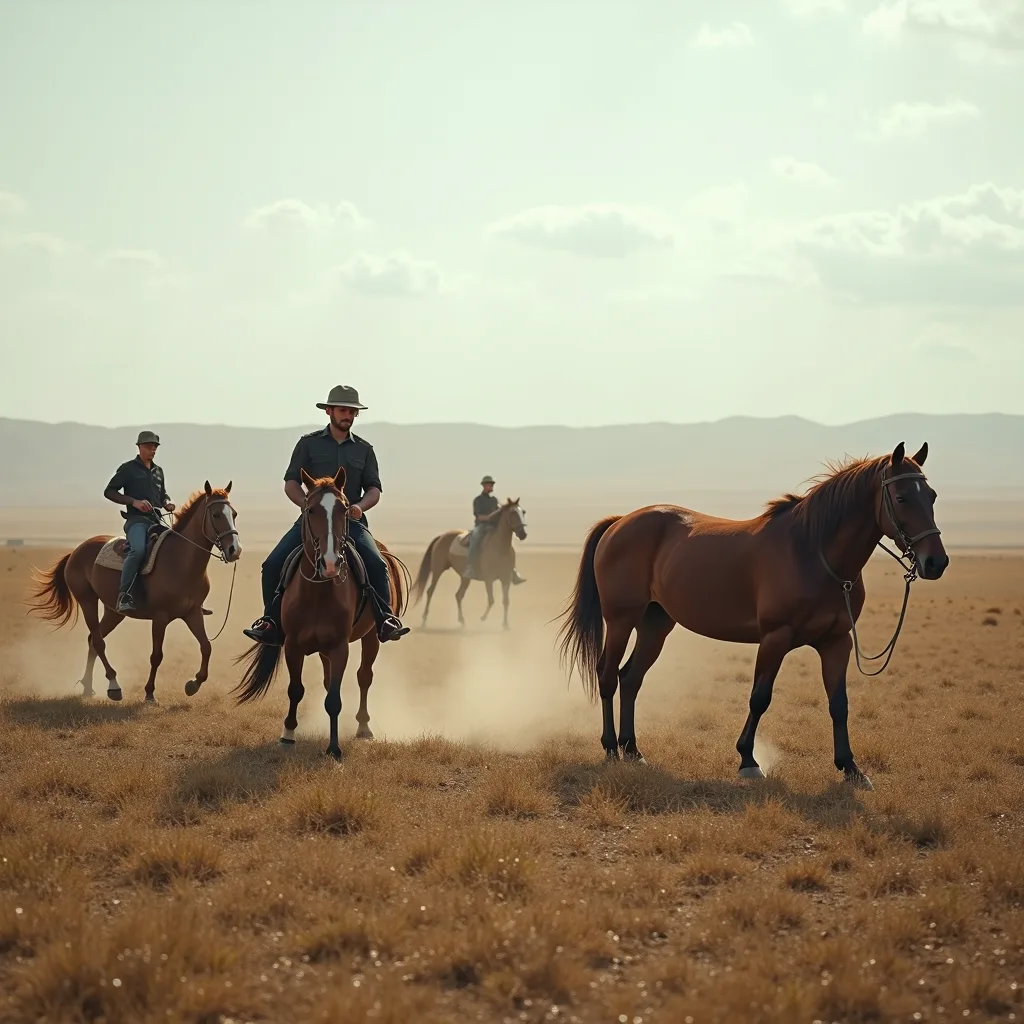 Fighting While Talking, Horses And Security