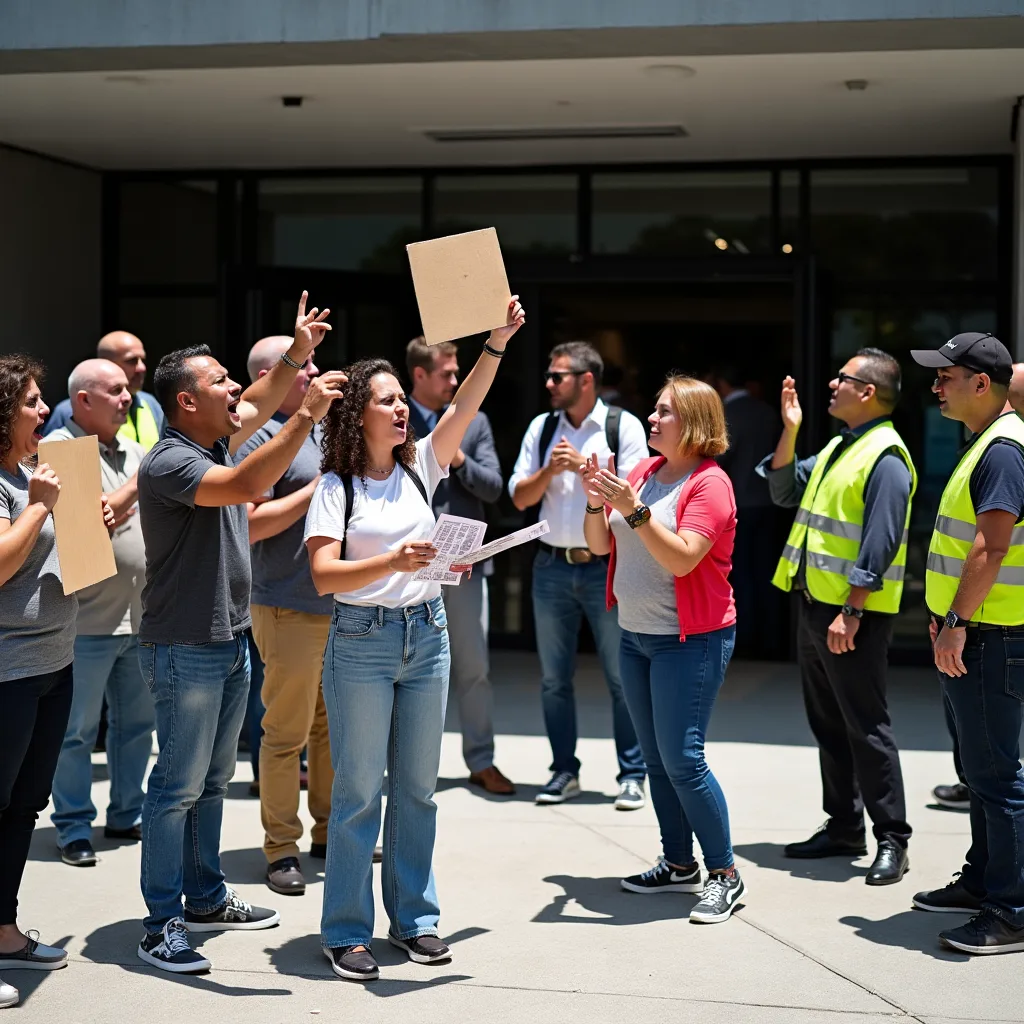 Protesters Target NV Energy At Utility Conference As Anger Over Soaring Electricity Prices Boils Over