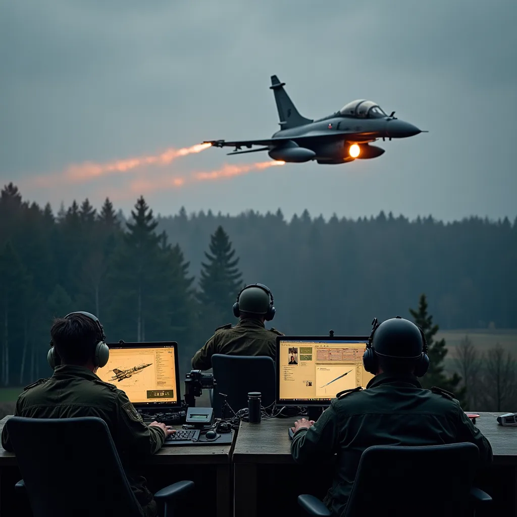 Watch: French Fighter Jets Shoot Down Kamikaze Drone Over Latvia