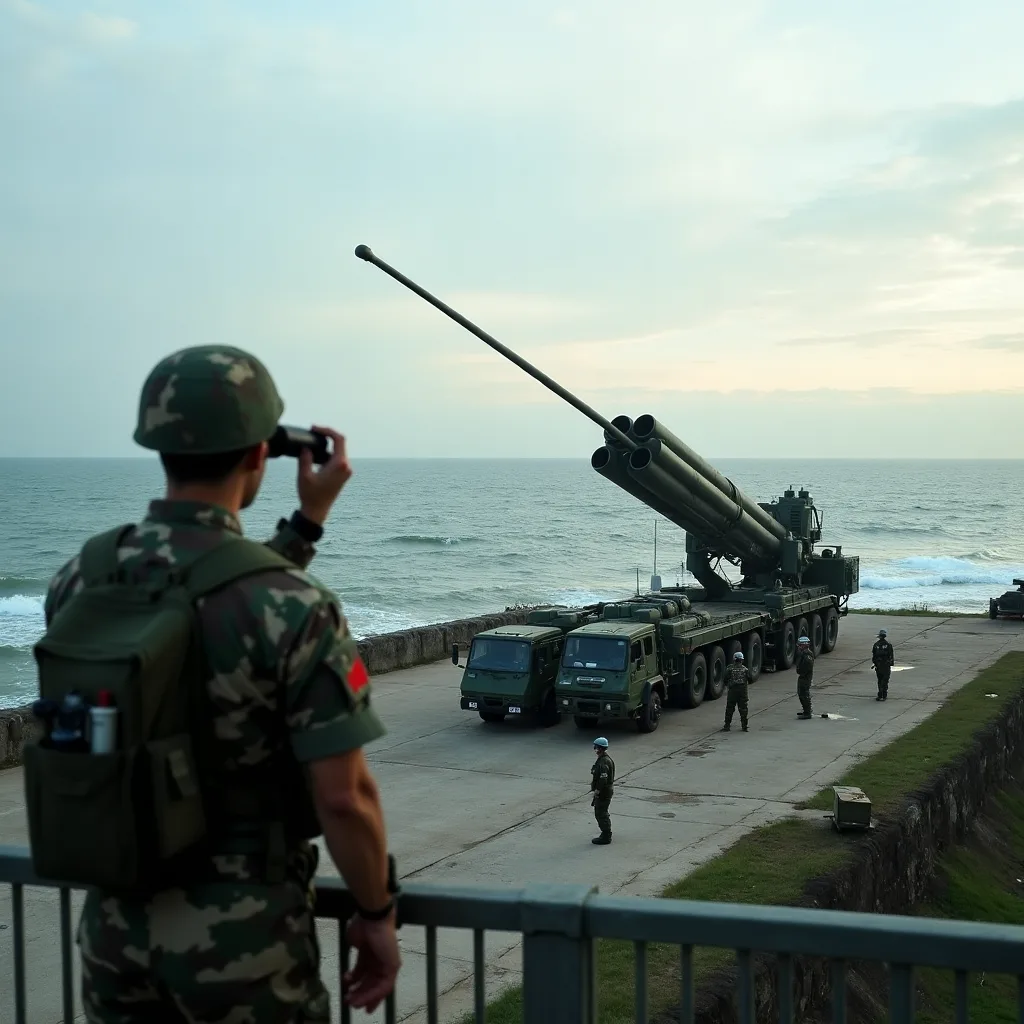 Taiwan Test Fires US Mobile Launchers Into Waters Directly Facing China For First Time
