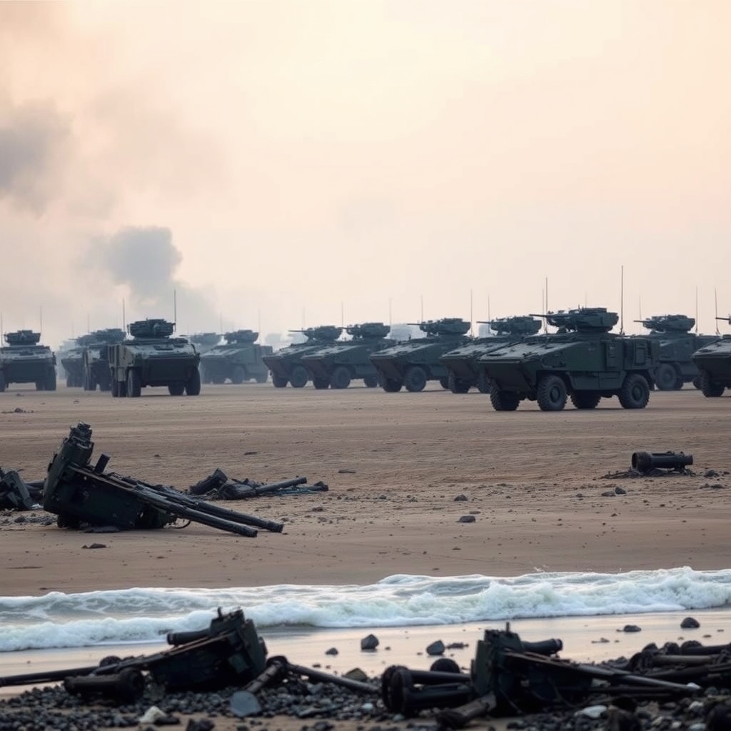 Taiwan Simulates Invasion