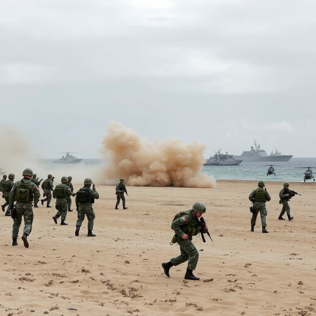 Taiwan simule une défense contre une invasion