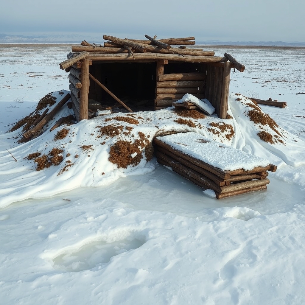 Plaga cerca de Baikal