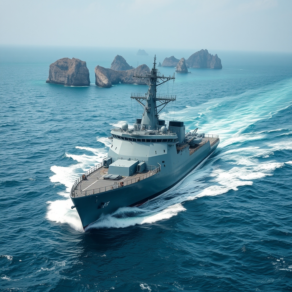 Fujian Carrier Transits Taiwan Strait
