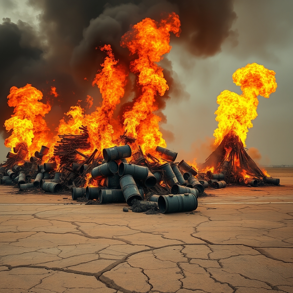 Myanmar Burns $600M Drugs
