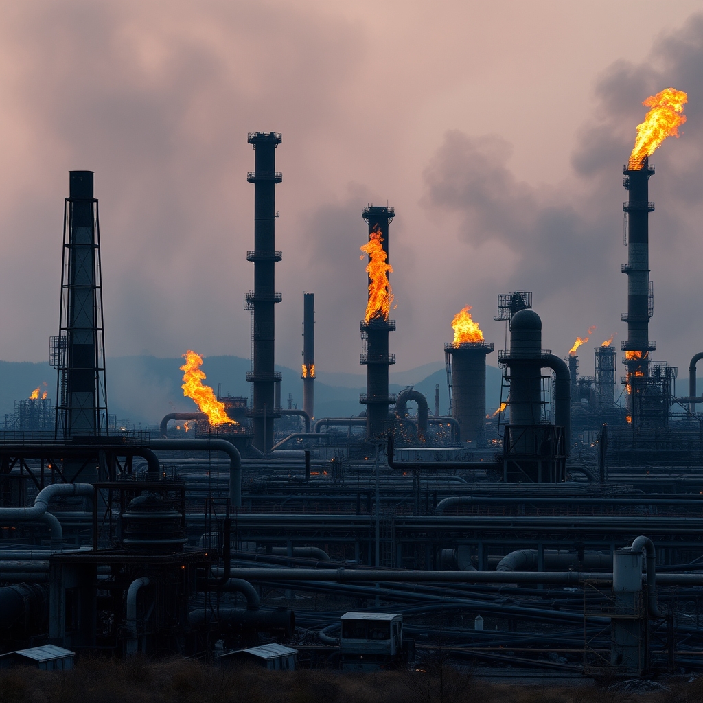 Ukraine Hits Russia Refinery