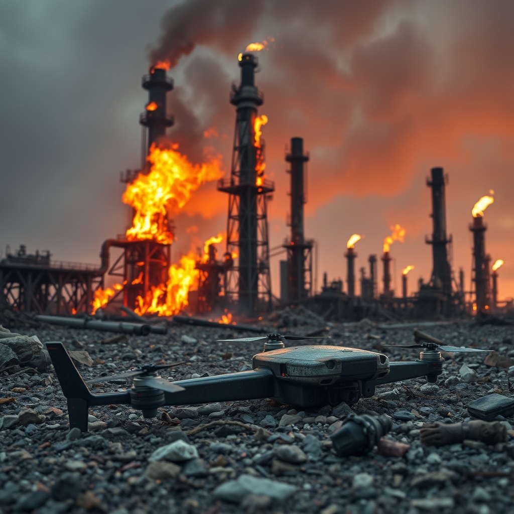 Ukraine Hits Russian Refinery