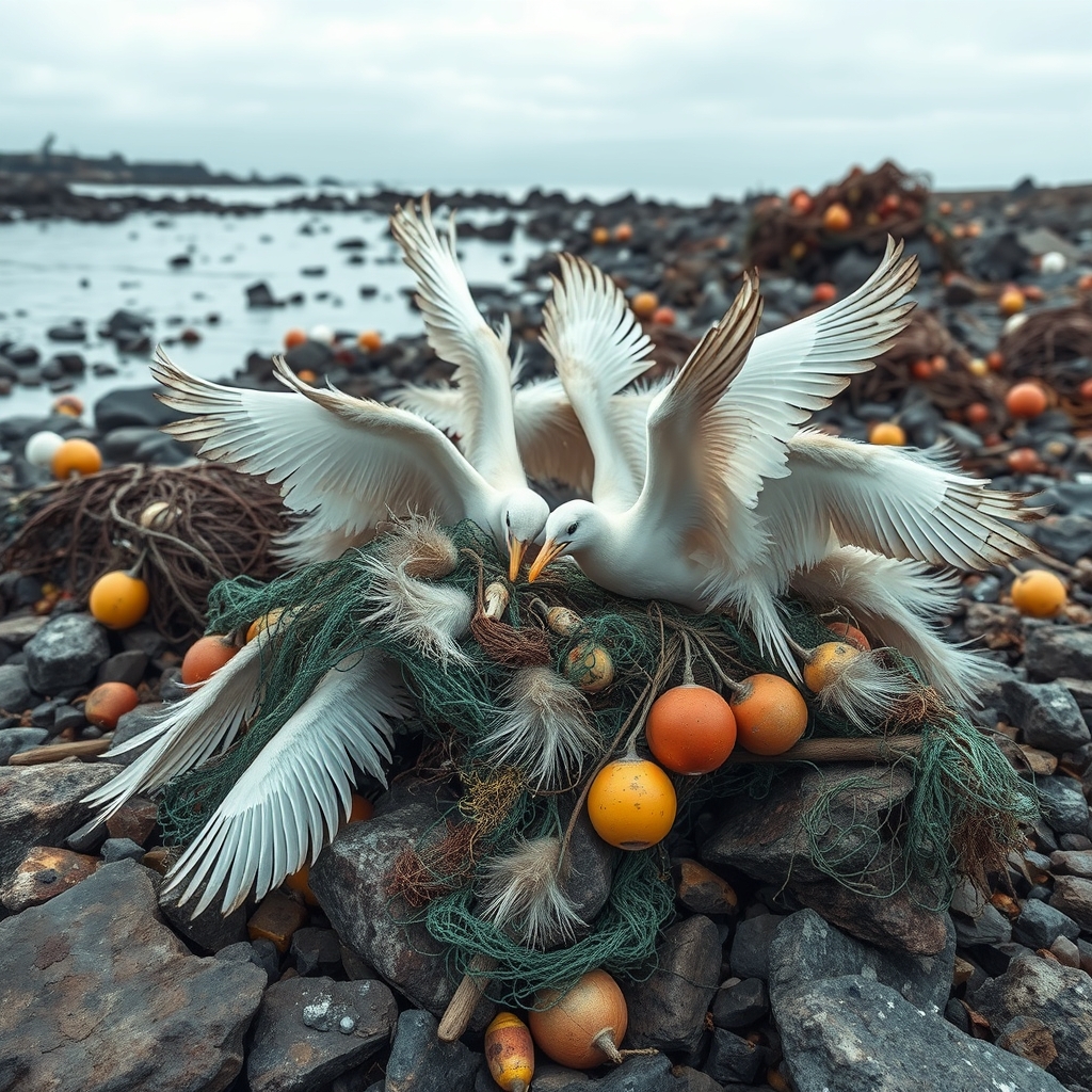 Mysterious Seabird Flocks