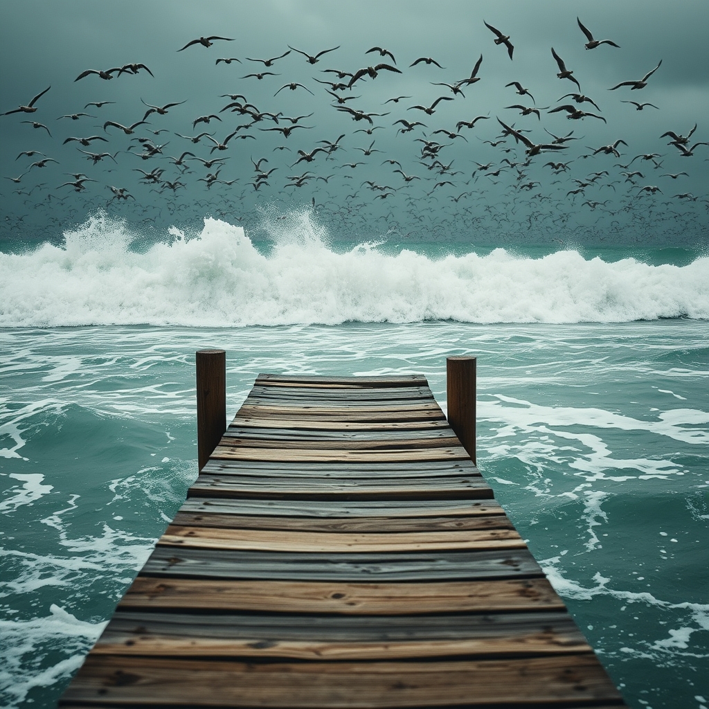 Unexplained Seabird Flocks