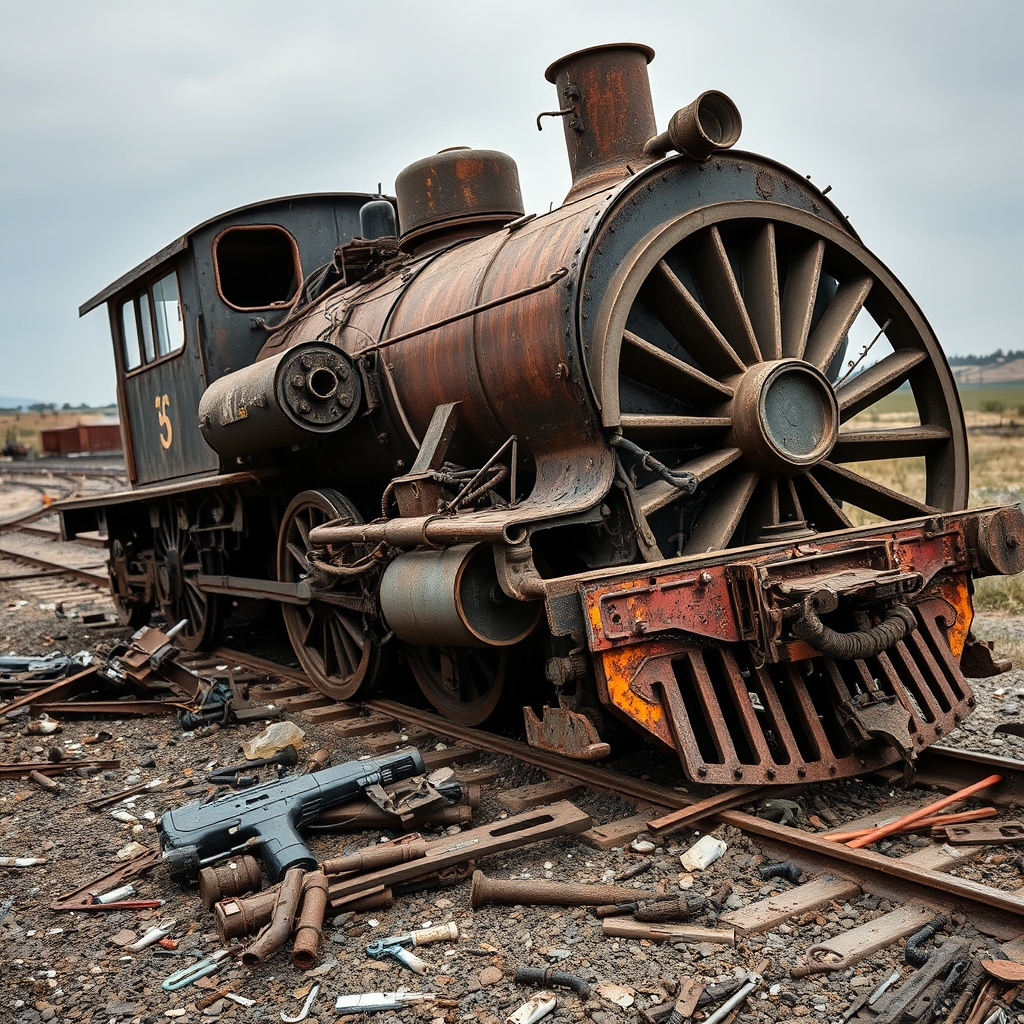 Ukraine Rails Hit