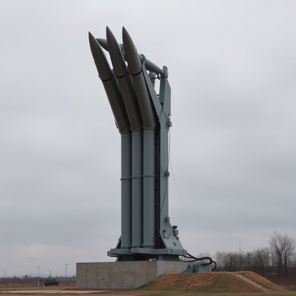 China Builds Multi-Missile Launcher