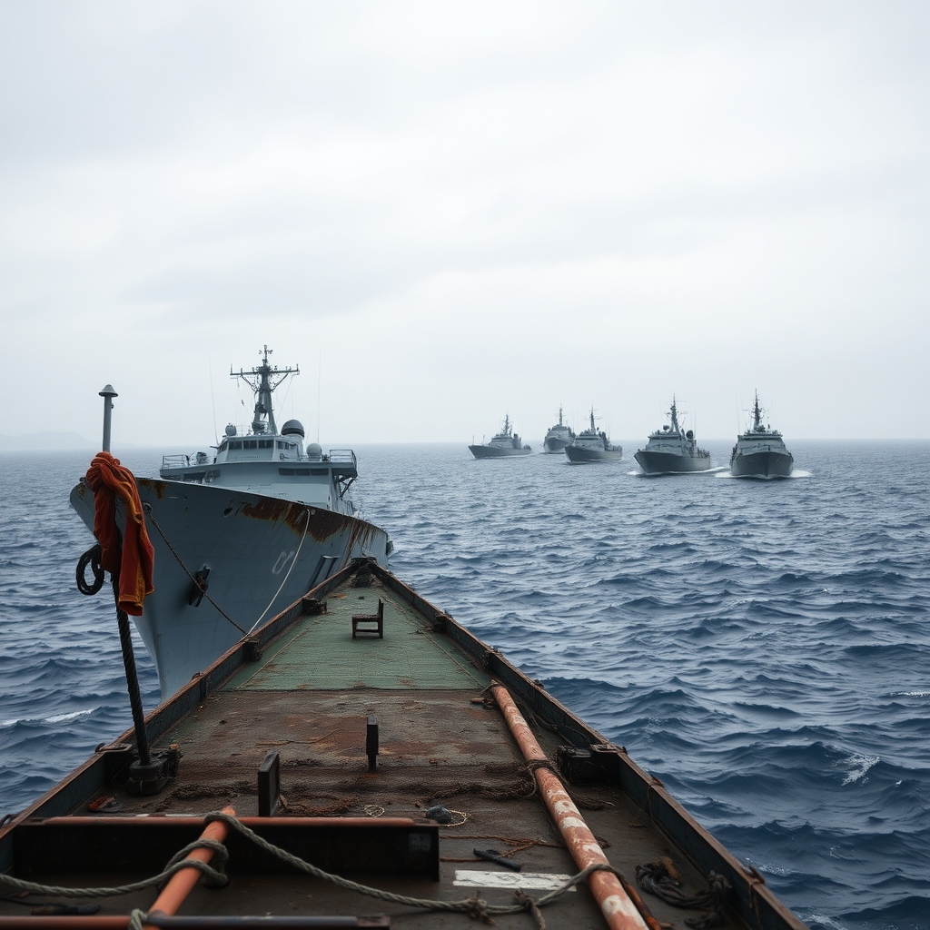 China Patrols Taiwan Coast