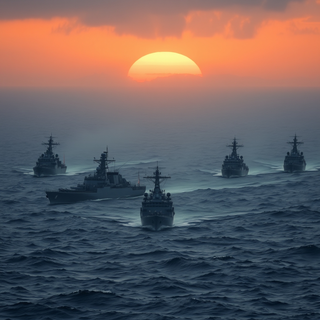 China-Russia Naval Drills
