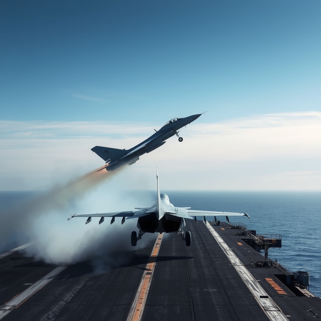 China Launches J-35 From Fujian Carrier