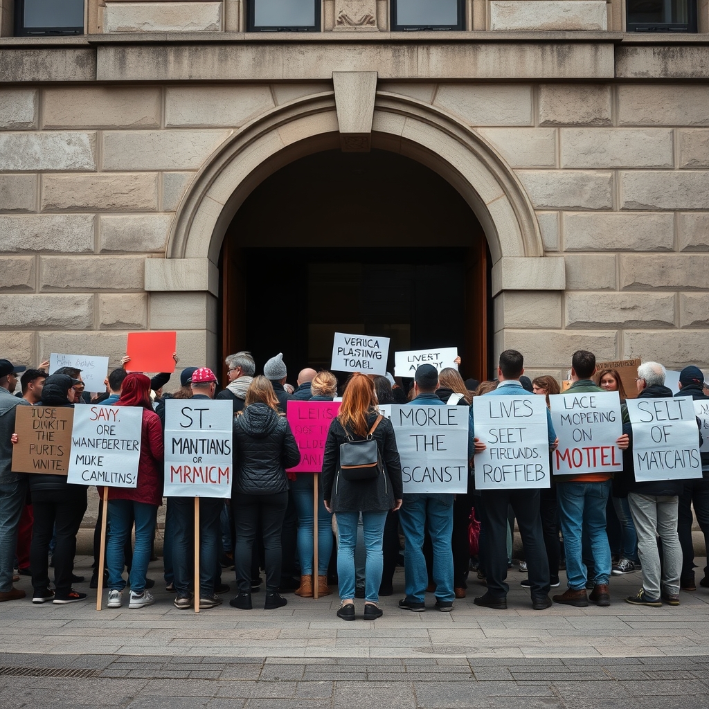 US Prison Overcrowding Protests