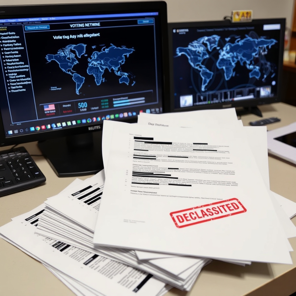 Declassified Documents on Voter Data and Election Security
