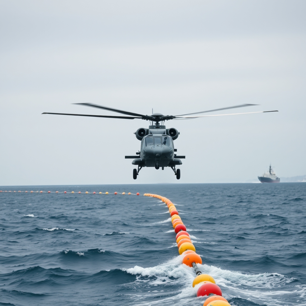 PLA Helicopter Crosses Median Line
